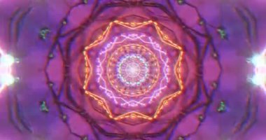 Bu canlı tünel videosu vj ekran koruyucusu, canlı renkleri ve geometrik desenleriyle izleyicileri büyüleyen kusursuz döngüler oluşturan karmaşık bir tasarım sergiliyor. Rahatlamak için mükemmel..