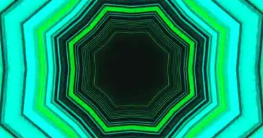 Büyüleyici, pürüzsüz bir video döngüsü, çarpıcı bir görsel etki yaratan canlı yeşil desenlerle dolu bir tünel gösteriyor. Ekran koruyucular için mükemmel, döngü rahatlamak veya odaklanmak için idealdir.