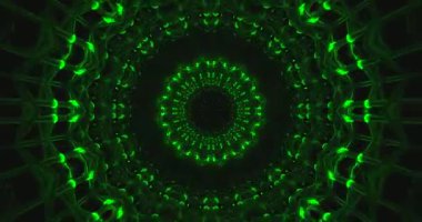 Dinamik görseller karmaşık yeşil ışık desenleriyle dolu bir tünel tasvir eder, ekran koruyucu için büyüleyici ve büyüleyici bir etki yaratır. Karanlık bir arkaplanda kusursuz hareket deneyimi.