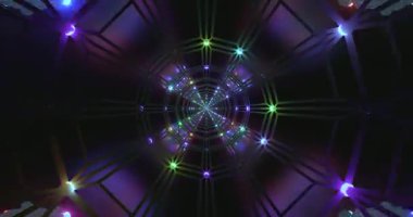 Bu büyüleyici tünel video döngüsü, kusursuz geçiş ve canlı renklerle büyüleyici bir dijital yolculuk sunar..