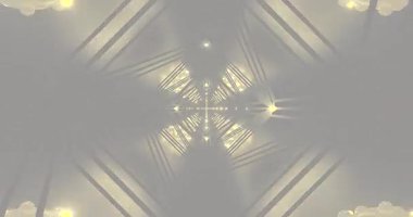 Tünel videosu vj ekran koruyucusu parlak ışıkların ve tekrarlayan geometrik desenlerin çekici bir görüntüsünü gösterir, çeşitli ayarlar için mükemmel bir izleyici deneyimi yaratır.