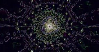 Bu pürüzsüz ekran koruyucu, canlı desenler ve şekillerle dolu büyüleyici bir tünel efekti içeriyor. Her yerde sakinleştirici bir atmosfer yaratmak için mükemmel..