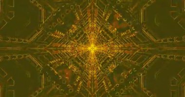 Dinamik tünel görselleri hareketli bir döngü içinde akar, rahatlama veya odaklanmak için çekici bir zemin sağlar. Animasyon karmaşık desenler ve sürekli değişen parlak renkler sergiliyor..