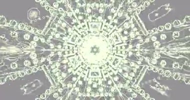 Canlı tünel görselleri, şekillerin ve renklerin sanatsal gösterimi sayesinde kusursuz bir şekilde değişen desenler olarak hipnotik bir etki yaratır..