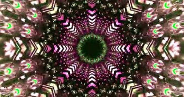 Çarpıcı, pürüzsüz bir döngü renkli bir tünel animasyonu sunar. Parlak renkler kıvrılır ve karışır, izleyicileri büyüleyen ve çevreyi güzelleştiren büyüleyici bir etki sunar..