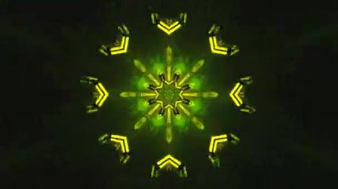 Canlı yeşil geometrik desenler dinamik bir görsel etki yaratırken büyüleyici bir tünel video döngüsünü deneyimleyin. Kusursuz hareket, izleyicileri çekici bir dijital alana çekiyor.