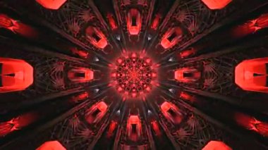 Bu büyüleyici tünel videosu kesintisiz kırmızı ve siyah desenler gösteriyor ve kusursuz bir döngü oluşturuyor. Yaratıcı projeler için idealdir ya da ekran koruyucu olarak, görsel bir deneyim sunar.