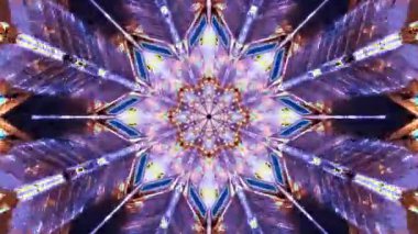 Canlı bir tünel video döngüsü karmaşık desenler ve renkler gösterir ve büyüleyici bir görsel deneyim yaratır. Kusursuz geçişler, izleyicileri dinamik hareket ve derinlikle bağlar..