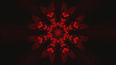 Canlı kırmızı renkler ve dinamik desenlerle büyüleyici bir tünel etkisi büyüleyici bir görsel deneyim yaratır. Bu pürüzsüz döngü herhangi bir ayar için çekici bir arkaplan sunar.