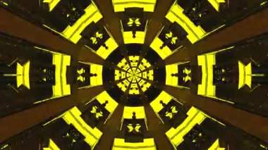 Sarılı ve siyah geometrik desenler içeren, kusursuz bir şekilde döngü oluşturan büyüleyici bir tünel deneyin. Dinamik görseller için ideal, bu ekran koruyucu çekici bir atmosfer yaratır.