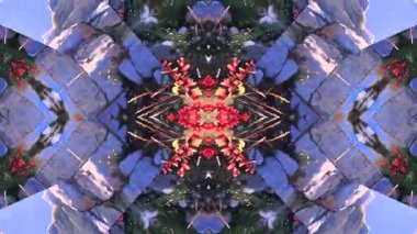 Bu kusursuz döngü canlı renkler ve soyut şekillerle dolu dinamik bir tünel yakalar, akıcı bir şekilde hareket ederek ekran koruyucular için mükemmel bir görsel deneyim yaratır..