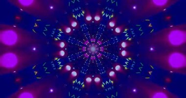 Canlı renkler ve dinamik desenler içeren büyüleyici bir tünel videosu deneyin. Bu kusursuz döngü ekran koruyucular veya yaratıcı ortamlar için mükemmel bir görsel ekran oluşturur..