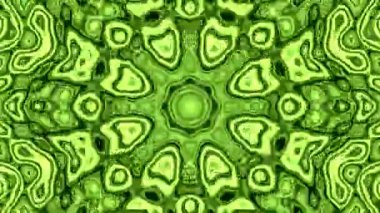 Bu video, akışkan ve değişken desenli büyüleyici bir yeşil tünel gösteriyor. Ekran koruyucu kullanımı için ideal, sakin bir atmosfer yaratır.