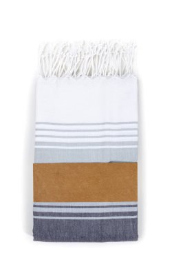 Klasik hamam, Peşremal Türk havlusu kaplıca, plaj, havuz, hafif seyahat, sağlıklı moda ve hediyeler için tekstil katladı. Geleneksel Türk hamamı malzemesi