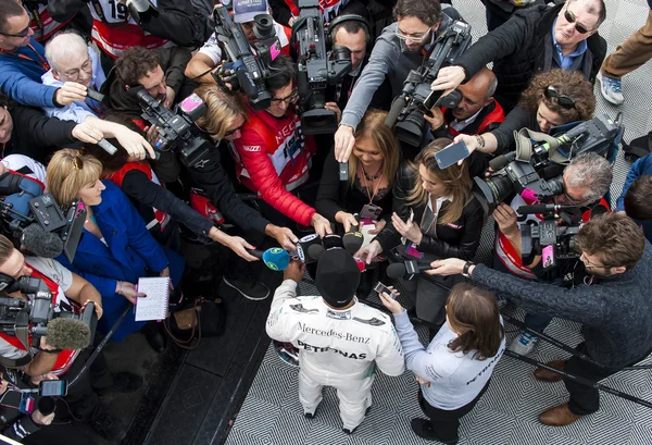 Lewis Hamilton (Mercedes Amg)) — Stok fotoğraf
