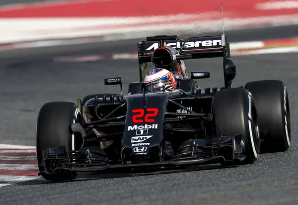 Jenson Button (Mclaren Honda) — Stockfoto