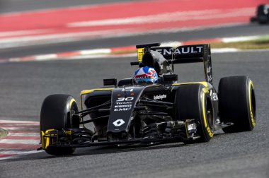 J. Palmer (Renault) - F1 Test Günleri