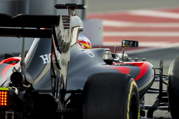 Fernando Alonso-F1 test dagar — Stockfoto