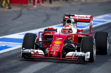 Kimi Raikkonen (Ferrari) F1 Test Günleri