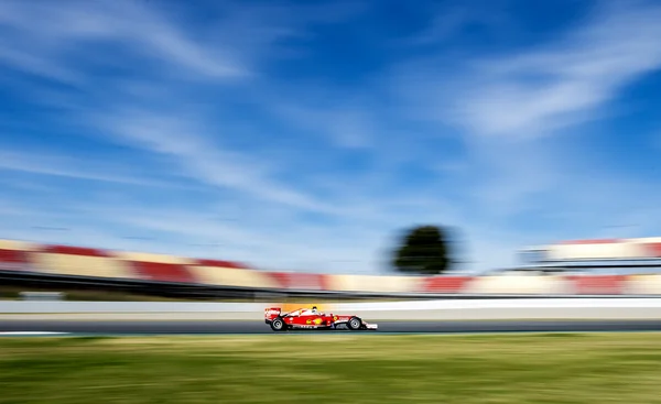 KIMI RAIKKONEN (FERRARI) - F1 TESTING — Stock Photo, Image