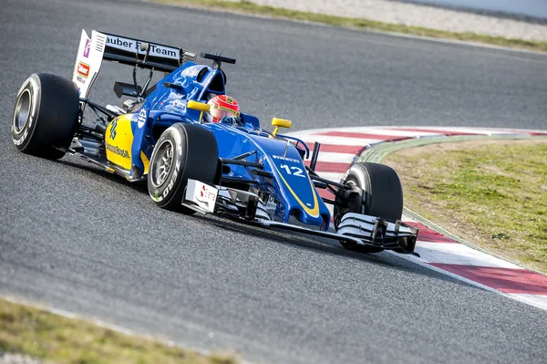 Felipe Nasr (Sauber) - F1 vizsgálat — Stock Fotó