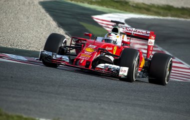 Sebastian Vettel (Ferrari) - F1 test