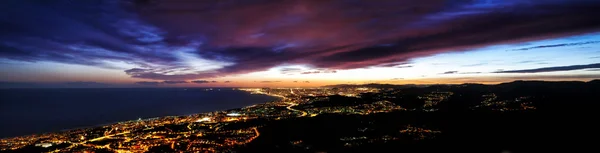 BARCELONA SKYLINE PANORAMA — Stock Photo, Image