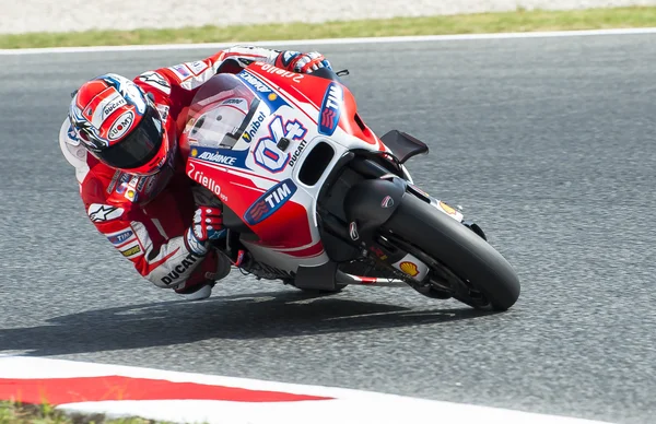 Gp Catalunya Motogp. Andrea Dovizioso — Stok fotoğraf