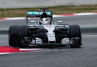 FORMULA ONE TEST DAYS 2015. LEWIS HAMILTON