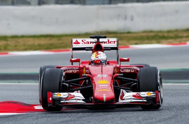 FORMULA ONE TEST DAYS 2015. SEBASTIAN VETTEL