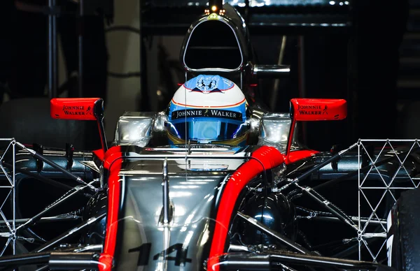Formel-1-Testtage. fernando alonso — Stockfoto
