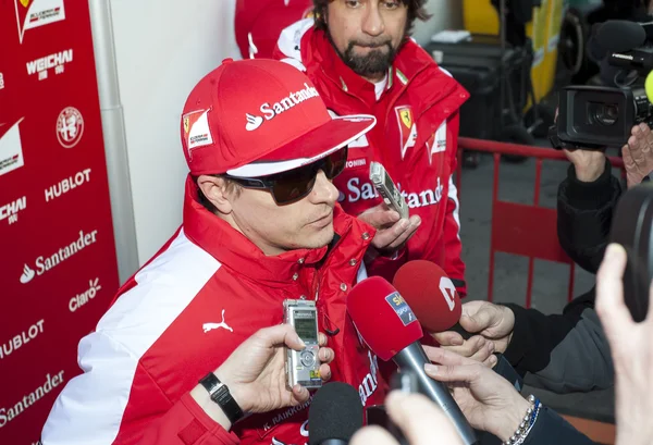 FORMULA ONE TEST DAYS. KIMI RAIKKONEN — Stockfoto