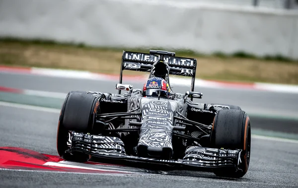 FORMULA UM DIAS DE ENSAIO 2015. DANIIL KVYAT — Fotografia de Stock