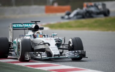 FORMULA ONE TEST DAYS 2015. LEWIS HAMILTON