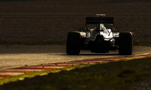 Formel 1 Testtage 2015. lewis hamilton — Stockfoto