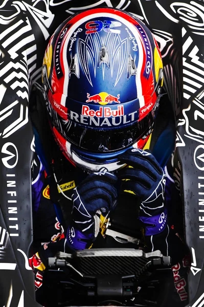 Formel 1 Testtage 2015. daniil kvyat — Stockfoto