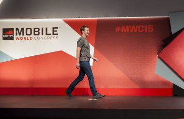 Mobil Dünya Kongresi 2015. Mark Zuckerberg