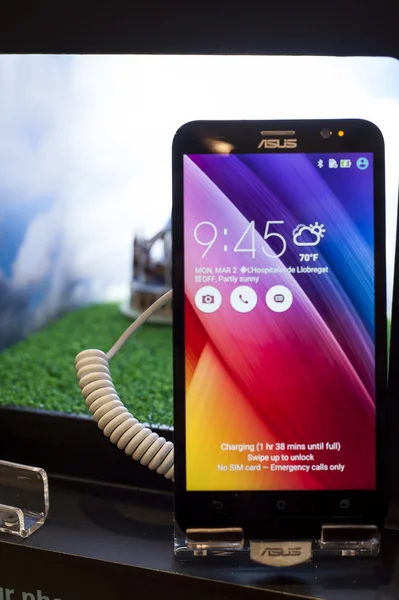 Mobile World Congress 2015. ASUS Zenfone 2 — Stockfoto