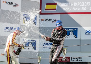 Euroformula açık podyum. Dani Juncadella