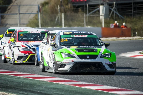 SEAT LEON EUROCUP RACE — Stock Photo, Image