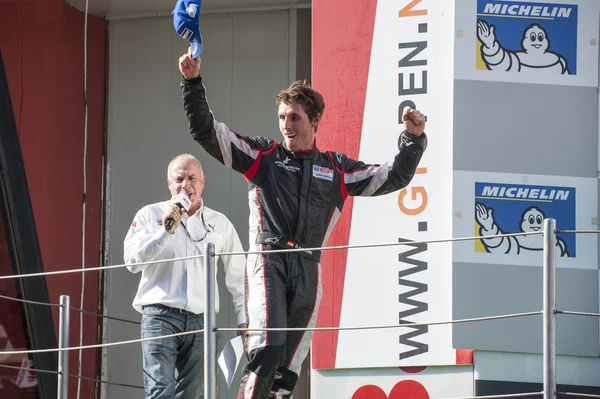 Euroformula Open Podium. Dani Juncadella — Zdjęcie stockowe