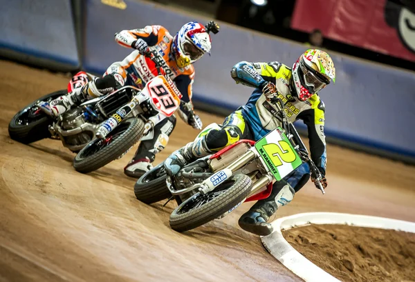 Superprestigio 흙 트랙 2015-Marcos 라미 레 스 — 스톡 사진