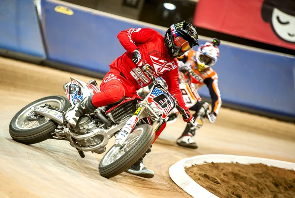 Droga gruntowa Superprestigio 2015 - Brad Baker — Zdjęcie stockowe