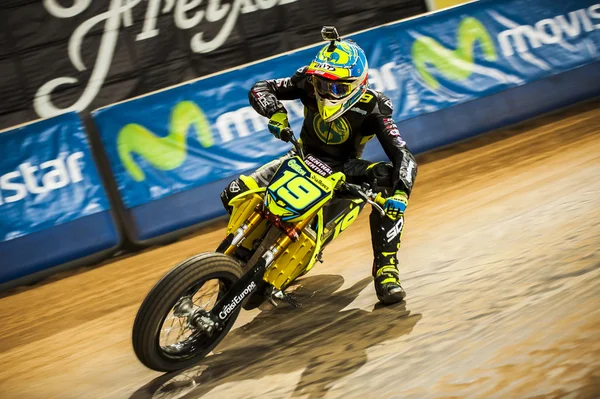 Droga gruntowa Superprestigio 2015 - Xavier Simeon — Zdjęcie stockowe