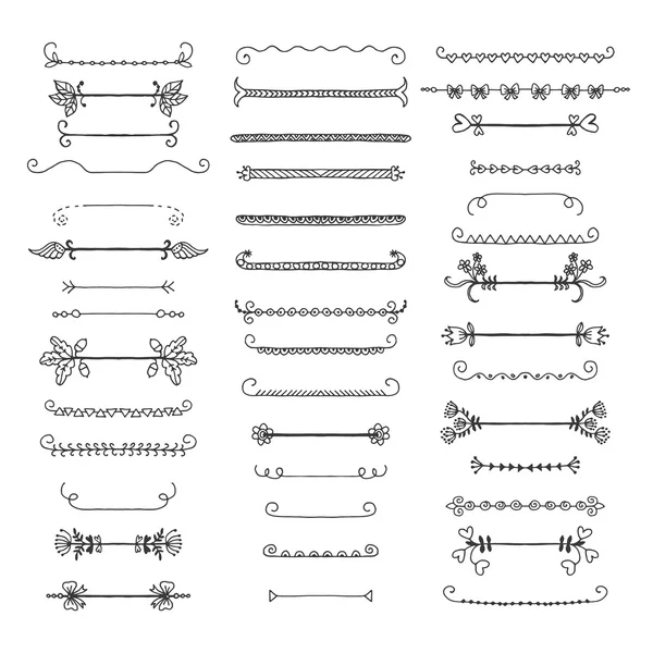 Ensemble d'éléments de conception graphique . — Image vectorielle