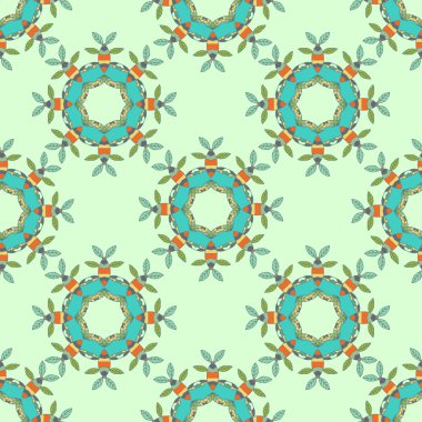 Kusursuz çiçek deseni