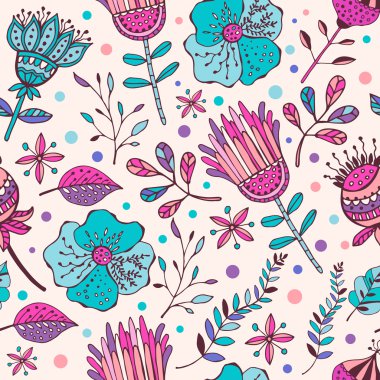 Kusursuz çiçek deseni