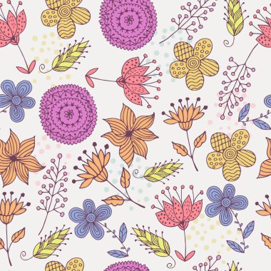 Kusursuz çiçek deseni