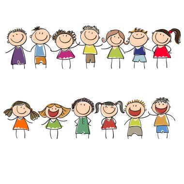 gay çocuklar 2. vektör