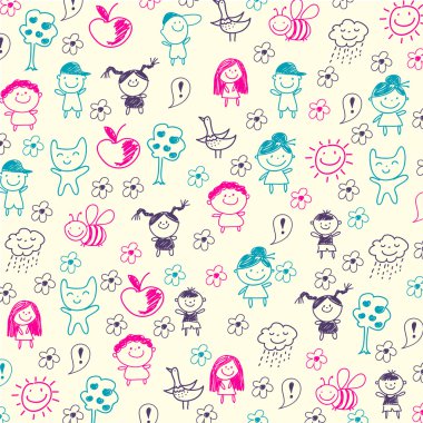 renkli çocuk arka plan